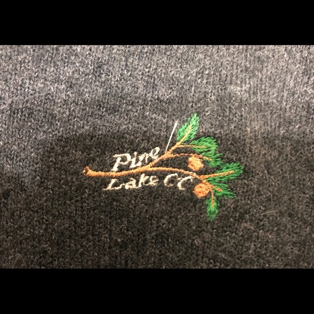Pine Lake Country Club Orlon Sweater XL